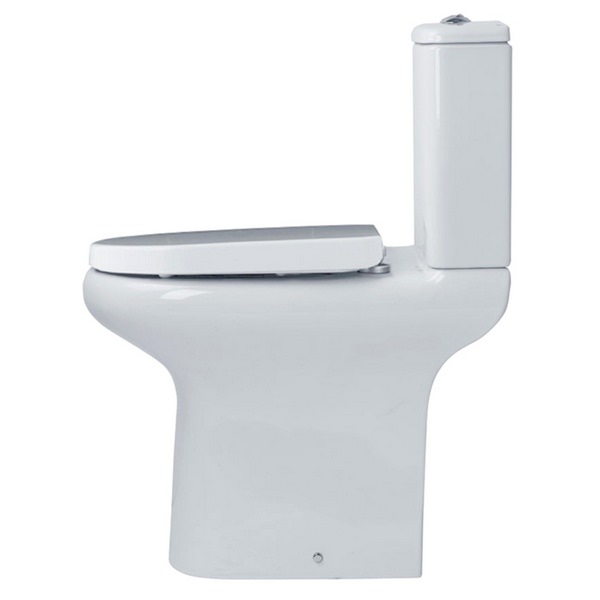 Tulip Close Coupled Comfort Height Open Back WC Pack 625mm