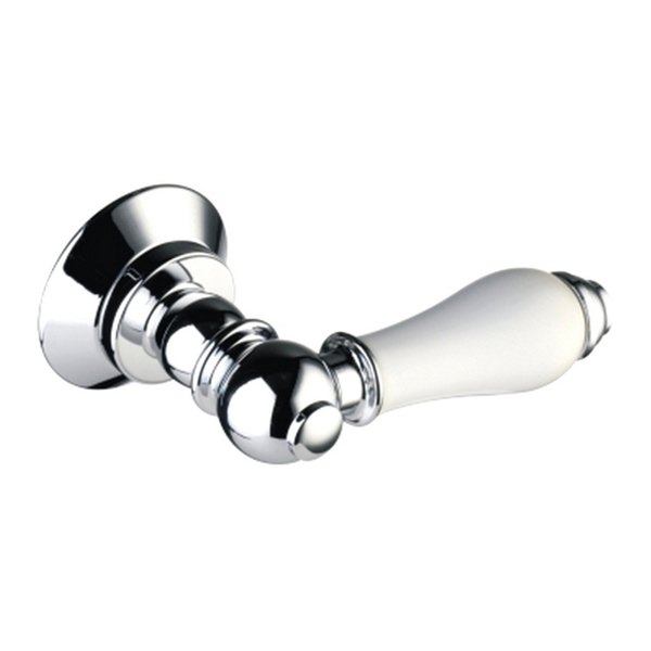 Bristan Extended Traditional Cistern Lever Chrome-White