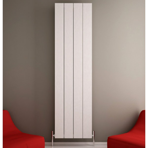 Elvino Vertical White Designer Radiator 495 x 1800mm