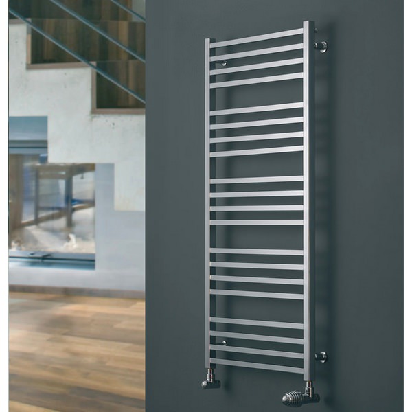 Eucotherm Verano Chrome Ladder Towel Radiator 600 x 740mm