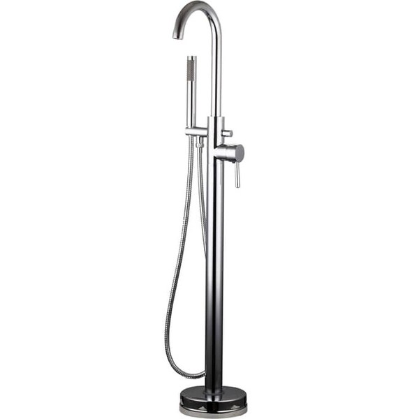 QX Ohio Freestanding Single Lever Bath Shower Mixer Tap With Kit