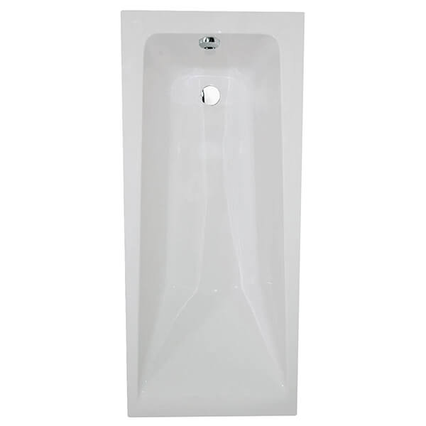 Frontline Atlanta Square Single Ended Durable Acrylic Bath